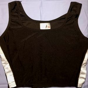 Maine Chic Average Black Jogging Top